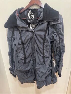 G.E.T. Équipement Général Technique Utility Parka Jacket Jacket VW Bus Lining